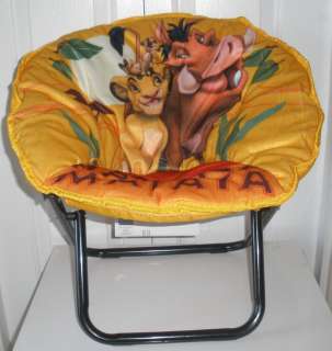   Cars 2 TinkerBell Lion King Toy Story Mini Saucer Lounge Chair  