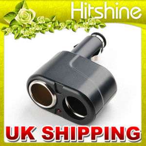 Twin Double Cigarette Lighter Adaptor For Car Charger 2  