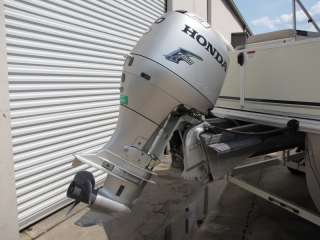  05 VOYAGER CENTER CONSOLE 22FT PONTOON BOAT 90HP HONDA 