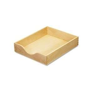 Advantus® Hardwood Stackable Desk Tray 