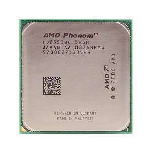 AMD Phenom X3 8550 2.2GHz 3x512KB Socket AM2+ Triple Core 