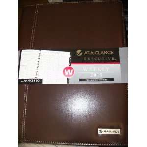  AT A GLANCE Executive Weekly/Monthly Appointment Book, 8 x 