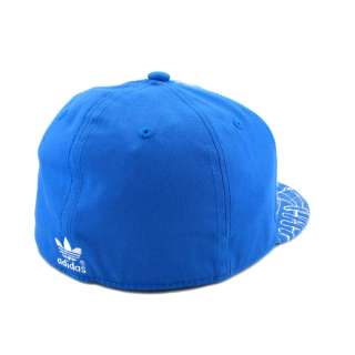 Adidas Originals Star Flat Cap Blue White  