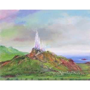  Castle Rock   Disney Fine Art Giclee by Harrison Ellenshaw 