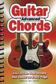 Advanced Guitar Chords   One Chord per page NEW book  