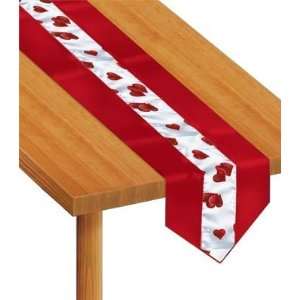  Valentines Day Hearts Fabric Table Runner Toys & Games