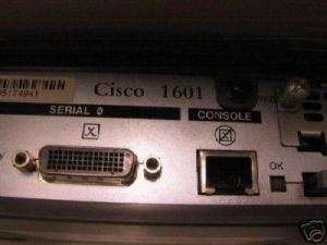   Router   Cisco 1600 Series   type 1601