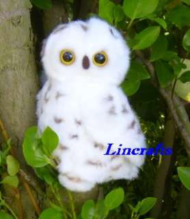 Snowy Owl Plush Soft Toy by Ark Soft Premier Collection  