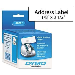  DYMO Products   DYMO   Address Labels, 3 1/2 x 1 1/8 