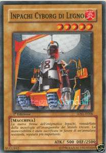 YU GI OH 2 COPIE INPACHI CYBORG DI LEGNO 5DS1 IT006  