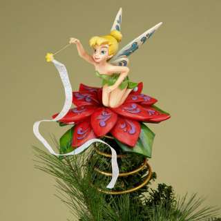 DISNEY TRADITION TINKER BELL TRILLY PUNTA ALBERO NATALE  