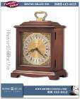 Howard Miller Quartz Carriage cherry Westminster chiming Mantel Clock 
