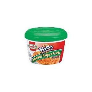 Hormel Kids Kitchen Microwave Cup Spaghetti Rings & Franks in Tomato 