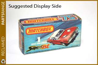 Dodge Challenger Matchbox 75 Superfast No.1 Collectable idea gift 