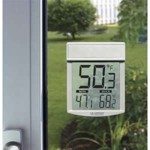 La Crosse Technology WT 62U TBP Window Thermometer 