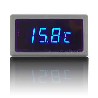 56“ Digital Blue LED Automobile thermometer Panel Meter（Internal 