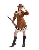   cowgirl cowboy costumes western women adult annie oakley costume