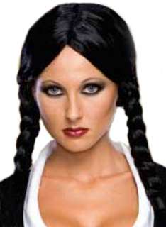 Adult Deluxe Wednesday Addams Wig   Costume Wigs