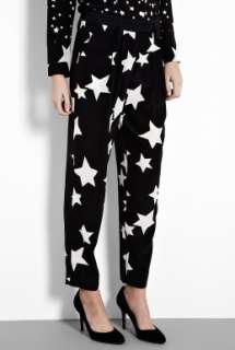Sonia by Sonia Rykiel  Black & White Star Print Trouser by Sonia by 
