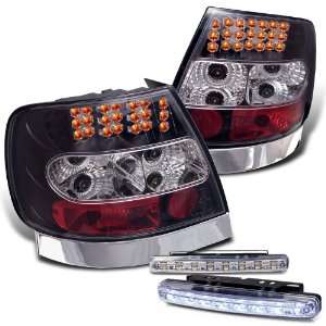  Eautolights 96 01 Audi A4 S4 LED Tail Lights+LED Bumper Fog Lights 