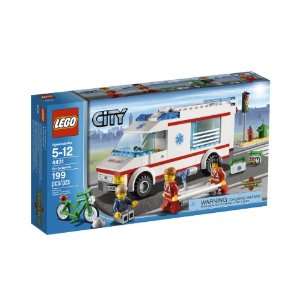 LEGO City Town Ambulance 4431  Toys & Games  