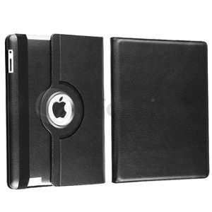   360 Degree Rotating Magnetic Leather Case Cover Stand 