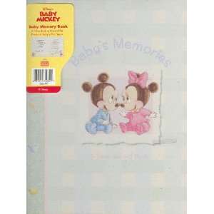 BABY Mickey Minnie Mouse RECORD BOOK 