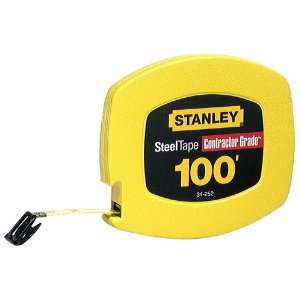  Stanley 34 252 100 Contractor Grade Heavy Duty Steel Long Tape 