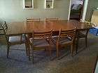 DINING ROOM TABLE 2 LEAVES 6 CHAIRS & 2 PIECE CHINA CABINET PICK UP 