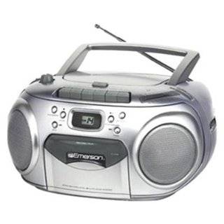 Exclusive Emerson PD6548SL Portable Radio CD Player with Cassette 