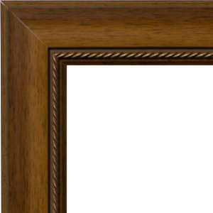  11x17 / 11 x 17 Light Walnut / Gold Rope Picture Frame 