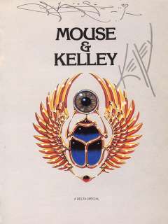 STANLEY MOUSE & ALTON KELLEY Rock Artists Autographed  