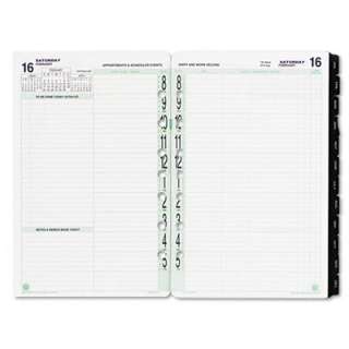  Dated Two page per day Organizer Refill, Jan. dec., 5 1/2 X 8 1/2