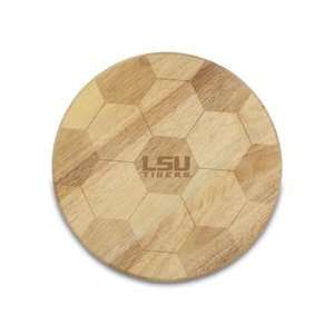 State University   Goal cutting board is a 12.5 round x 0.75 board 