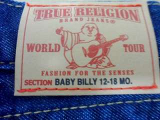   TRUE RELIGION INFANT 12 18M BOY THREE PIECE BILLY BOX GIFT SET  