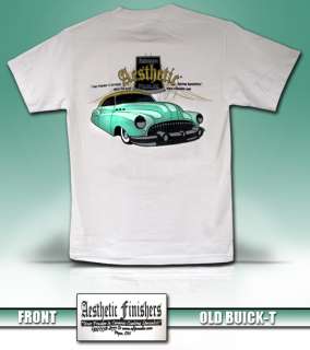 Aesthetic Finishers Old Buick Hot Rod T Shirt  