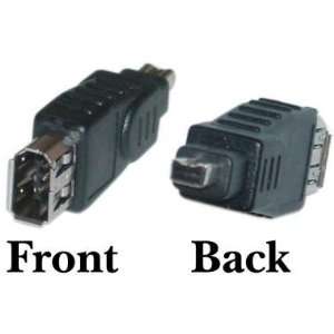 NEW IEEE 1394 Firewire Adaptor, 6 Pin Female / 4 Pin Male   30E3 01300