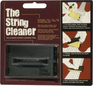 THE STRING CLEANER ULTIMATE GUITAR STRING CLEANING TOOL 094922104465 