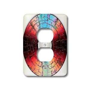 Taiche Photography   Abstract DVD Burning A Disc   Light Switch Covers 