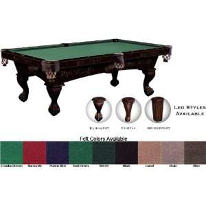    Detroit Red Wings Pool Table Cherry 8 Foot