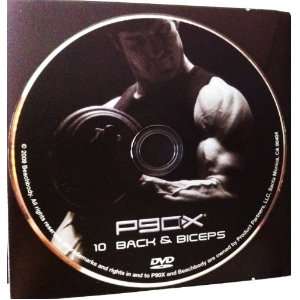  P90X Extreme Home Fitness Disc #10 BACK & BICEPS with BONUS Ab 