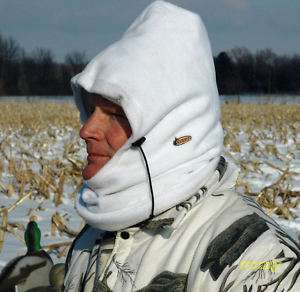 AVERY GREENHEAD GEAR GHG FLEECE YUKON HOOD WHITE NEW 700905009626 