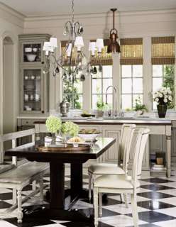 Gathering is key to this kitchen. A diningtable anchors the lively 