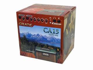 Crate CA15 Cimarron Acoustic Guitar Amplifier Amp CA 15  