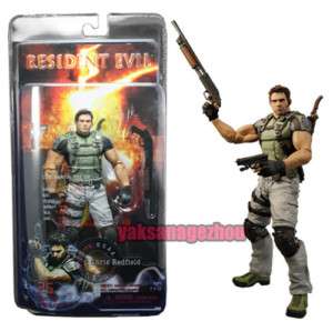 NECA Resident Evil 5 Chris Redfield 7 Action Figure  