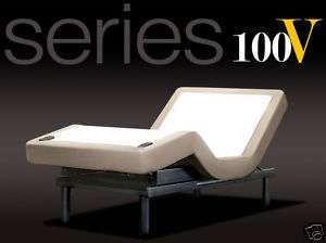 Ergo Motion dual King 100V adjustable bed w remote, 70° HR angle, 20 