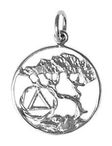 AA Alcoholics Anonymous Jewelry Ster Tree of Life #460  