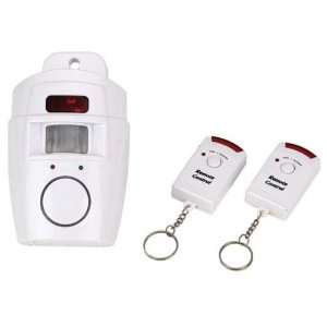  Motion Sensor Detector Alarm Wireless With 2 Remotes 