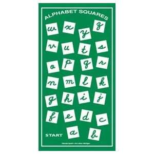  Roll Out Alphabet Squares (Cursive)