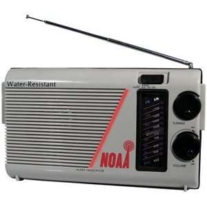   WX 19 Portable Emergency Alert Radio with AM/FM Tuning Electronics